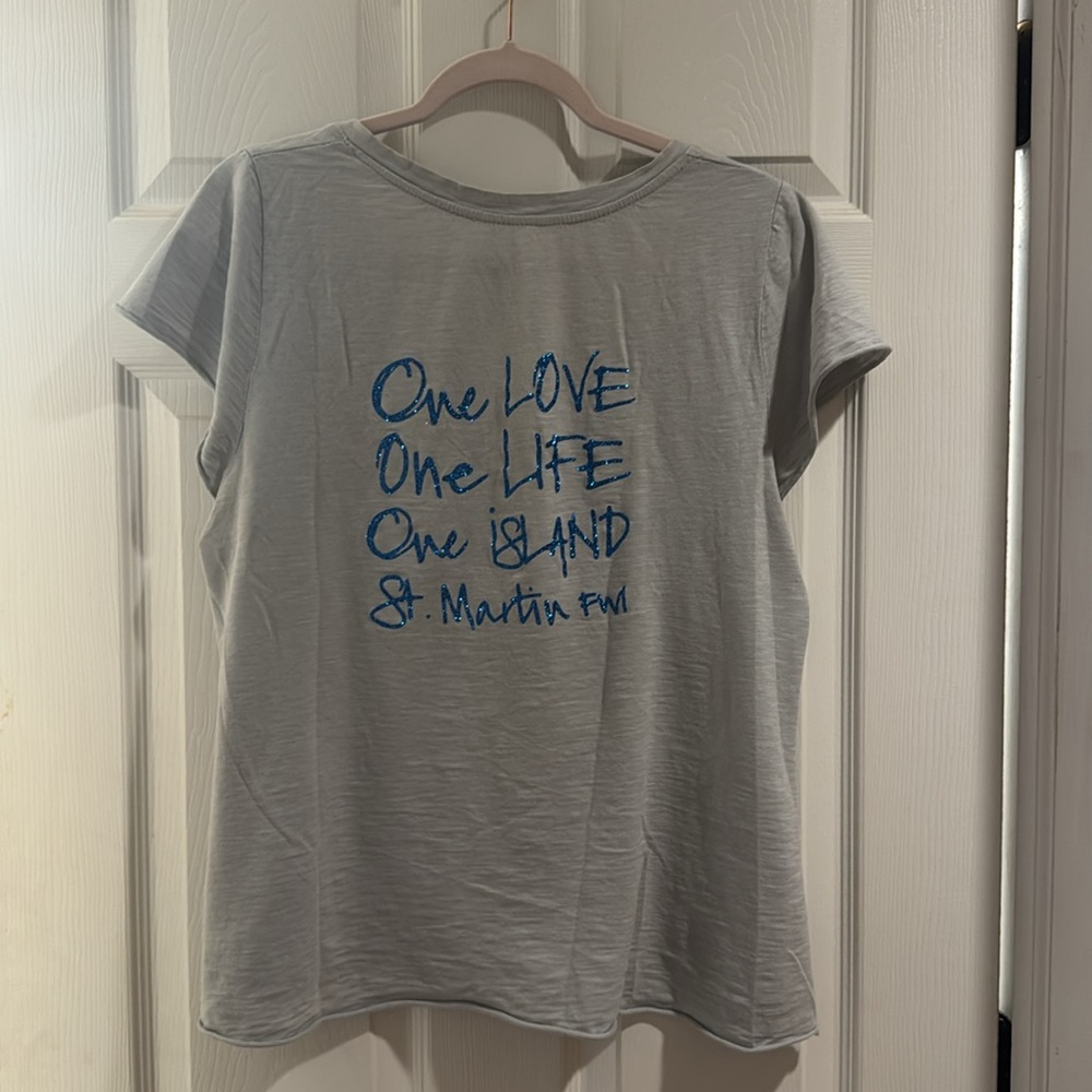 One love one life one island St.Martin shirt